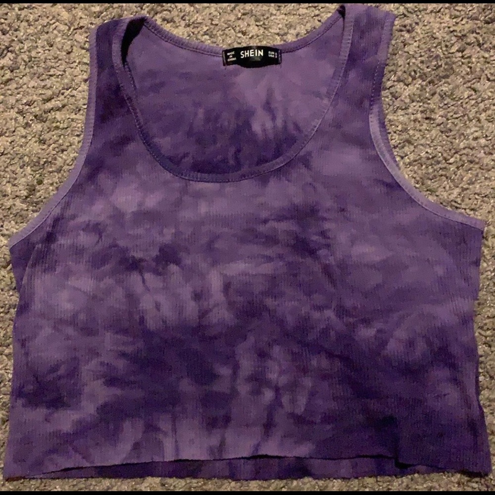 Tie dye crop top